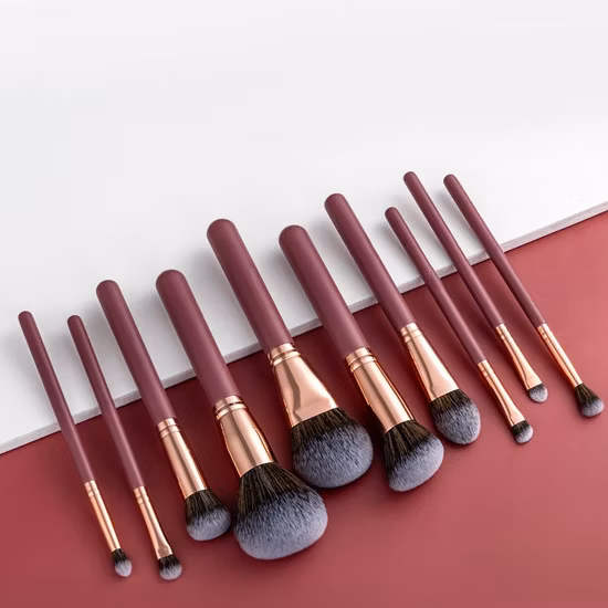 Pennelli per il trucco Set di pennelli per il trucco con marchio privato senza prezzo di fabbrica con marchio privato