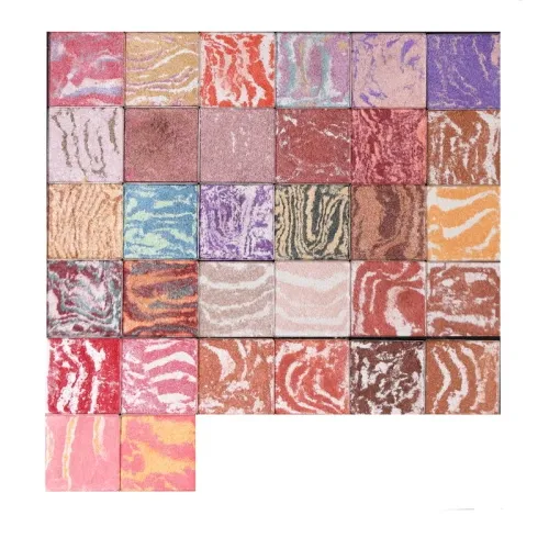 Ombretto satinato opaco e luccicante, cosmetici all'ingrosso