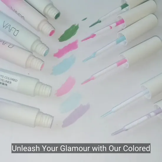 Eyeliner liquido metallizzato abbagliante per un trucco occhi audace