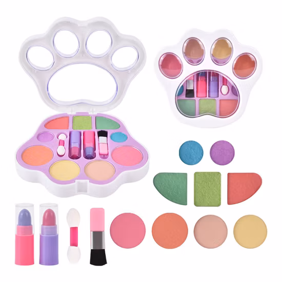 Elegante set di trucchi Akla Kids con trousse per bambine